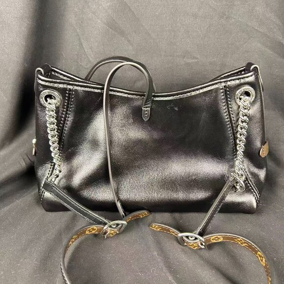 ouis Vuitton Vibe BB Bag Black Monogram Canvas & Leather with Box and Dust Bag - Picture 4 of 16